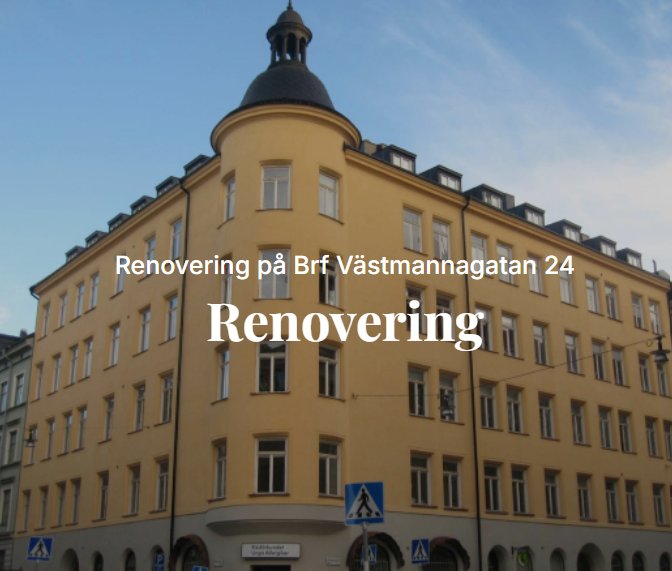 Fasadrenovering i Stockholm Följ med i de senaste trenderna