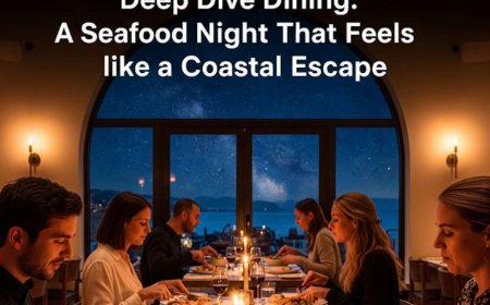 Deep Dive Dining: A Seafood Night That Feels Like a Coastal Escape
