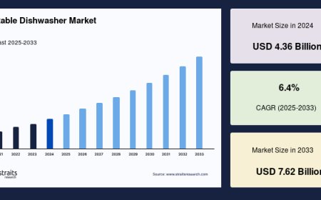 Portable Dishwasher Market: Top Industry Share and Growth Drivers Unveiled, Forecast to 2033