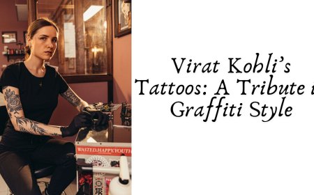 Virat Kohli’s Tattoos: A Tribute in Graffiti Style