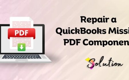 QuickBooks Missing PDF Component: How to Fix This Error Quickly