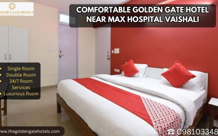 Comfortable Golden Gate Hotel Near Max Hospital Vaishali