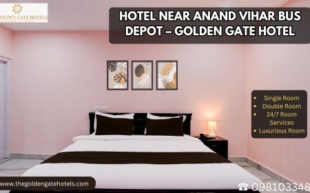 Hotel Near Anand Vihar Bus Depot – Golden Gate Hotel