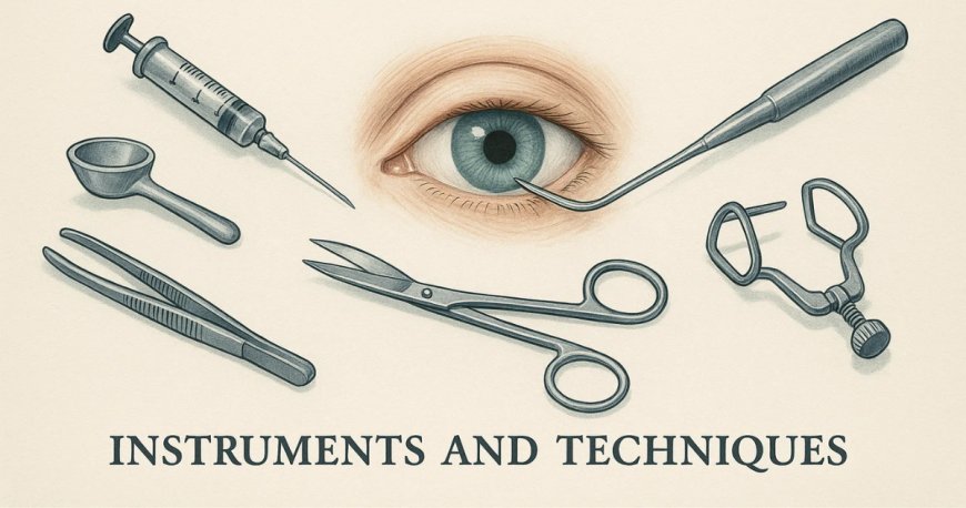 A Surgeon's Guide to Glaucoma Surgery Instruments and Techniques