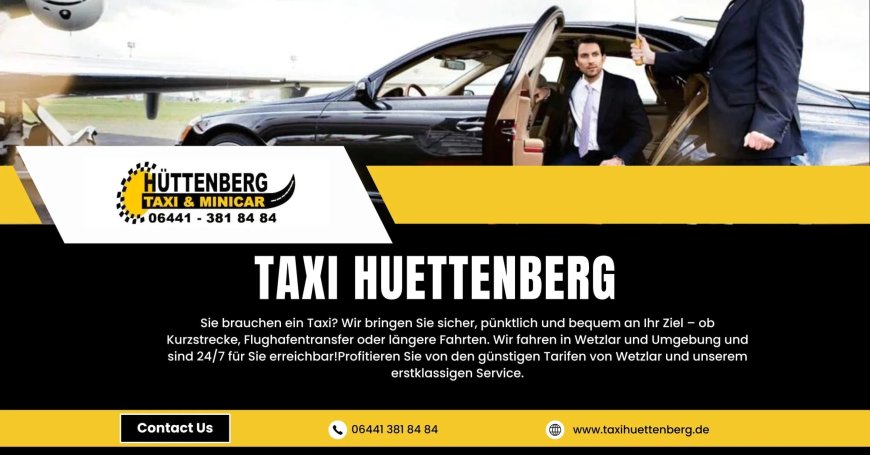 Taxi Hüttenberg – Your Local Ride, On Time