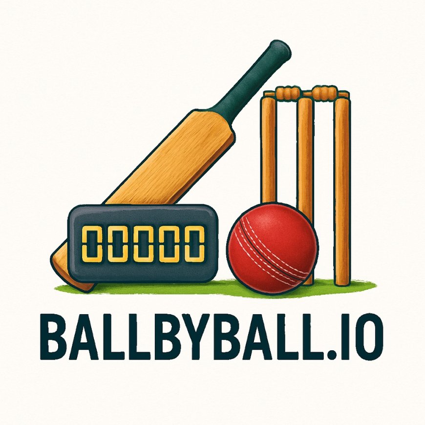 How does BallbyBall enrich the enjoyment of following cricket live?