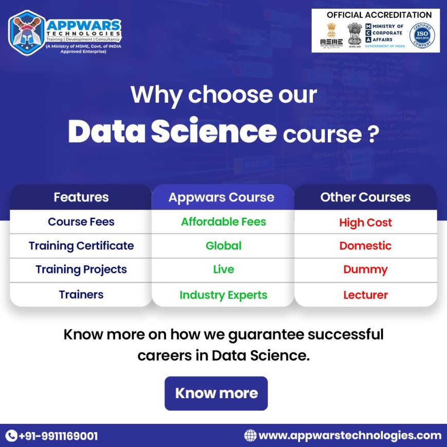Learn Data Science from Industry Experts in Noida