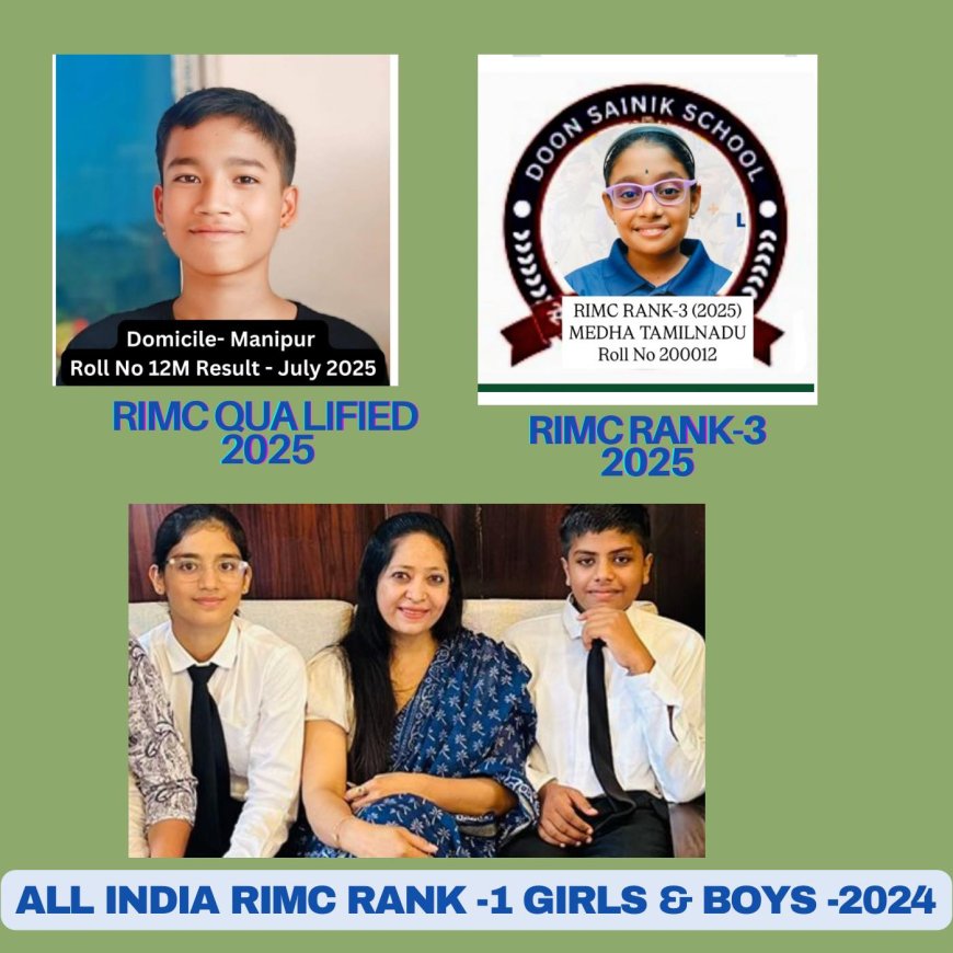 Join Divya Mam Best RIMC Coaching in Dehradun