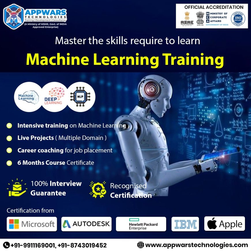 Unlock Your Career Potential with Machine Learning Training in Noida