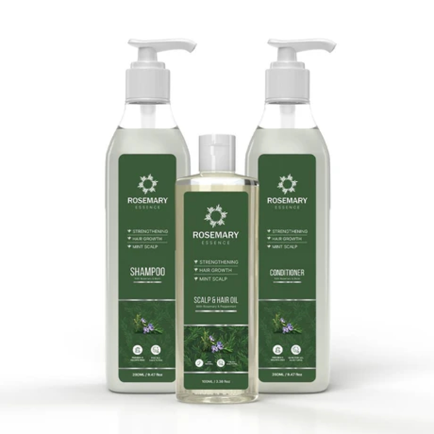 Unlock the Power of Nature: Rosemary Hair Oil for Strengthening & Hair Growth