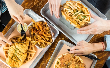 Toronto’s Ultimate Chicken & Waffle Combo Lives at Cluck Clucks
