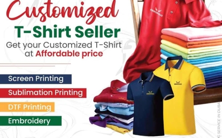 Custom T-shirt Printing in Dubai, Abu Dhabi, Sharjah, and the UAE with THE RPS LLC