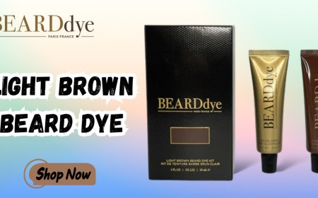 Master Beard Color Light Brown – Effortless Grooming with Beard Dye