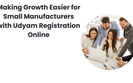 Making Growth Easier for Small Manufacturers with Udyam Registration Online