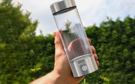 Portable Hydrogen Water Bottle with Bluetooth?