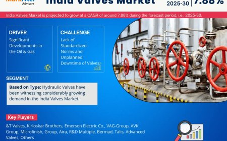 India Valves Market 2025 – Geographical Analysis, Latest Technology, Investment Opportunities, Future Trends and Outlook 2030