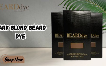 Natural Dark Blond Beard Dye for Men | BeardDye Australia