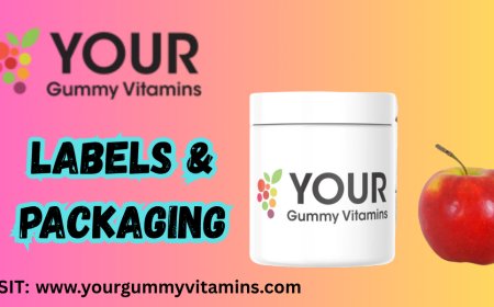 Custom Vitamin Labels – Your Gummy Vitamins Packaging Experts