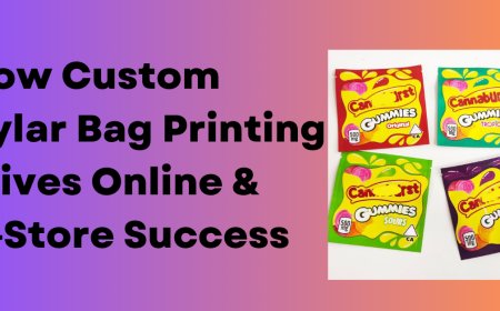 How Custom Mylar Bag Printing Drives Online & In-Store Success