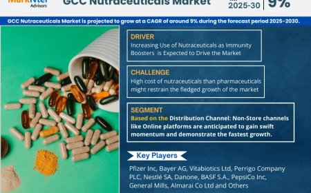 GCC Nutraceuticals Market 2025 – Geographical Analysis, Latest Technology, Investment Opportunities, Future Trends and Outlook 2030