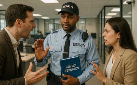 The Role of Security Guards in Managing Workplace Conflicts