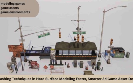 Kitbashing Techniques in Hard Surface Modeling Faster, Smarter 3d Game Asset Design