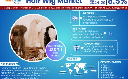 Hair Wig Market Projected to Expand Rapidly with 8.5% CAGR by 2029