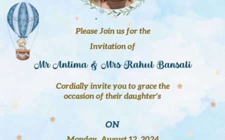 naming ceremony e-invitation templates