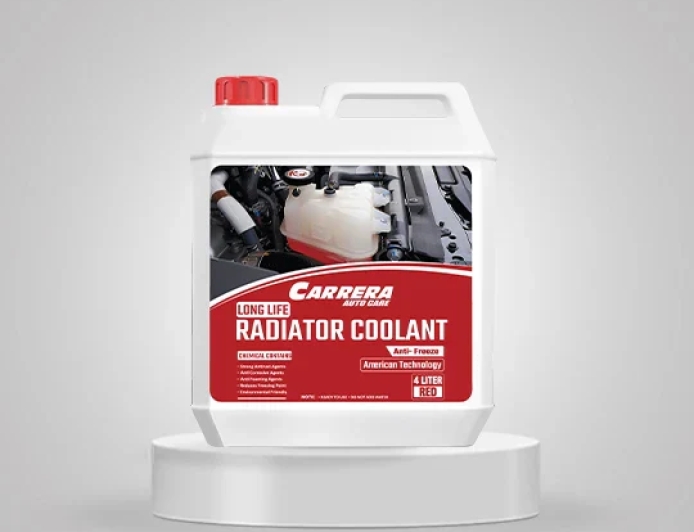 Carrera Super Long Life Coolant Red Solution for Pakistani Vehicles