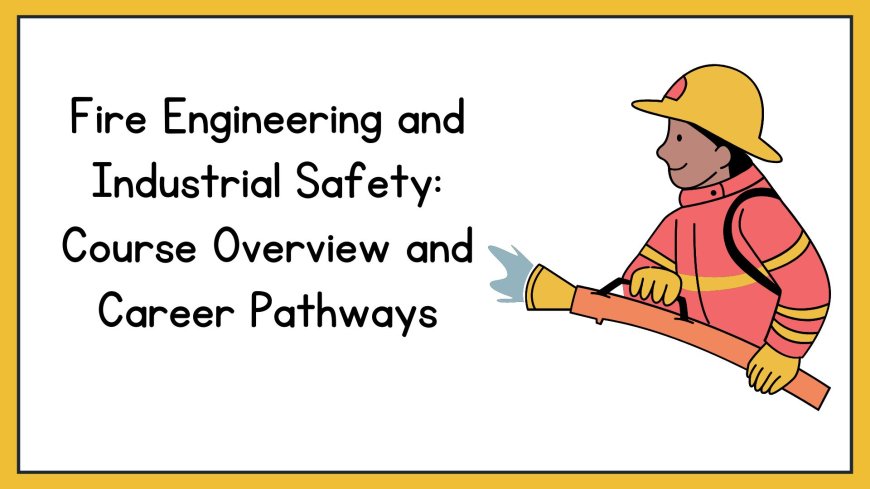 Fire Engineering and Industrial Safety: Course Overview and Career Pathways