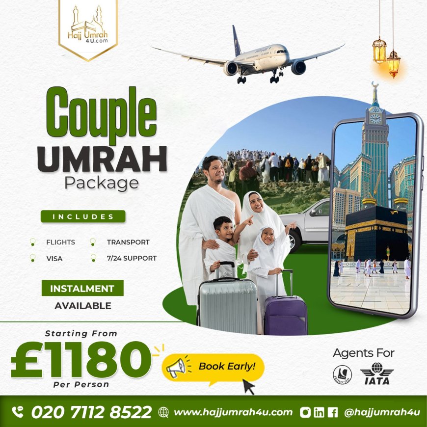 Umrah Packages for Couples with Cheap Flights Included
