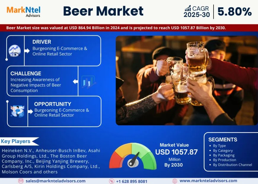 Beer Market Growth: Top Brands, Trends & Forecast