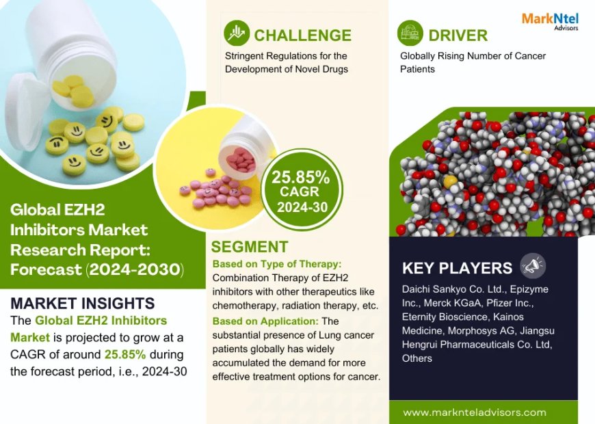 EZH2 Inhibitors Market on Track for 25.85% CAGR Growth | Demand & Technological Trends