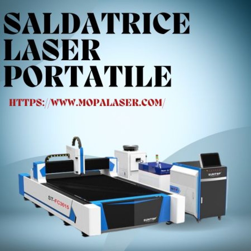 Massima Precisione in Movimento: Scopri la Potenza della Saldatrice Laser Portatile